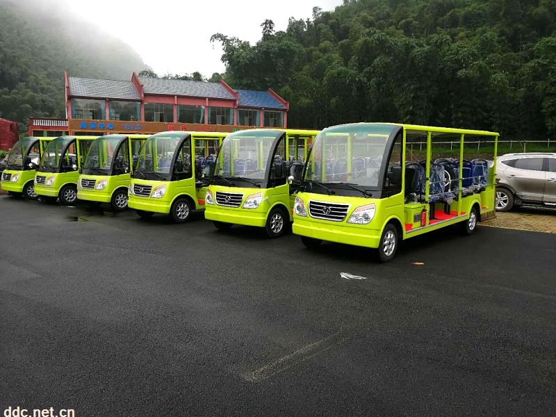 凯驰电动观光车楼盘小区看房车景区燃油旅游观光车